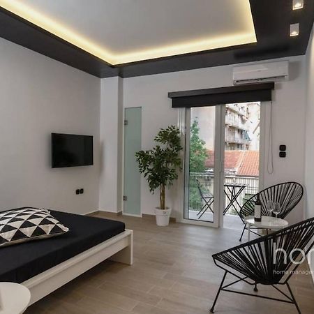 34Sqm Minimal Homm Apartment With Acropolis View Atenas Exterior foto