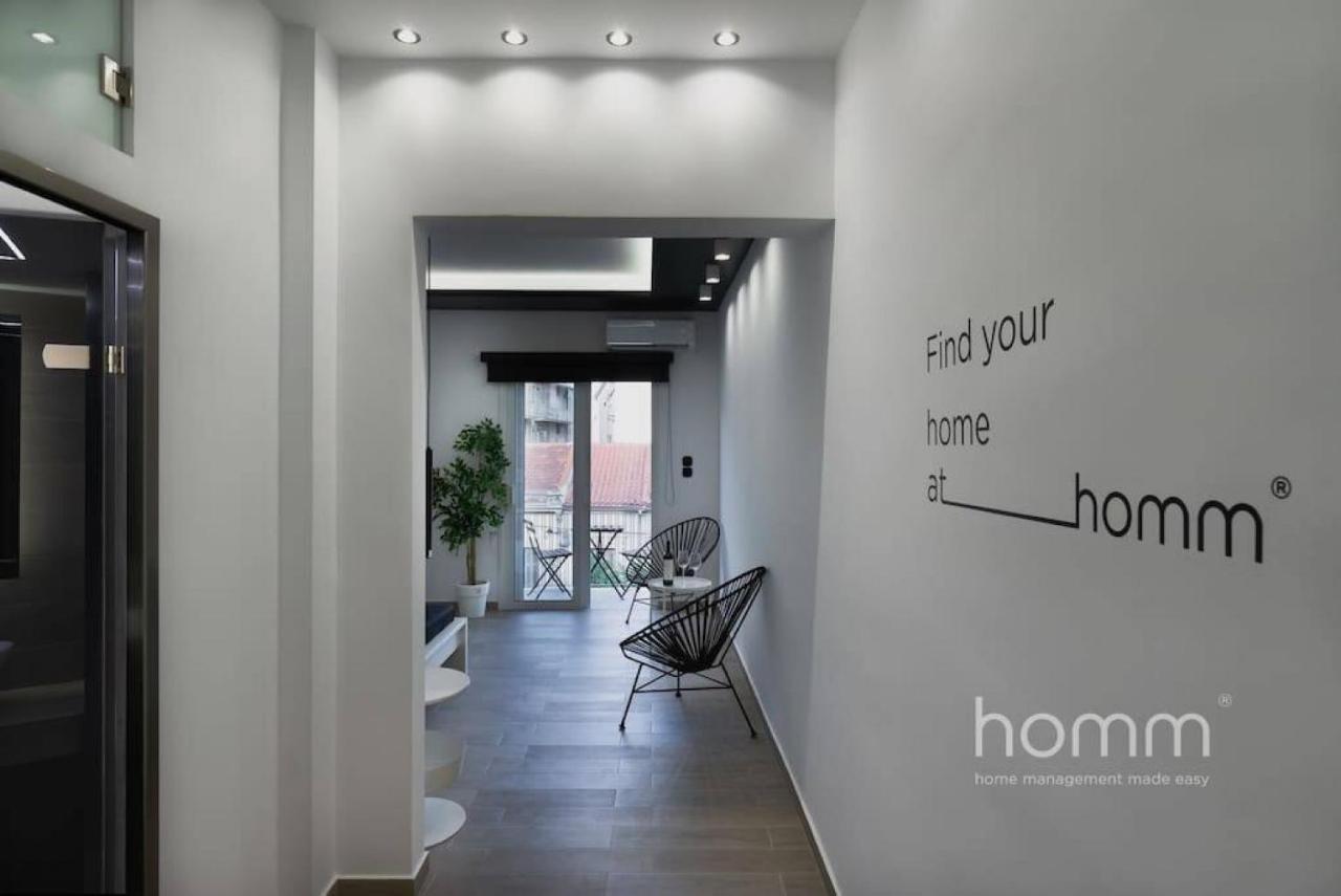 34Sqm Minimal Homm Apartment With Acropolis View Atenas Exterior foto