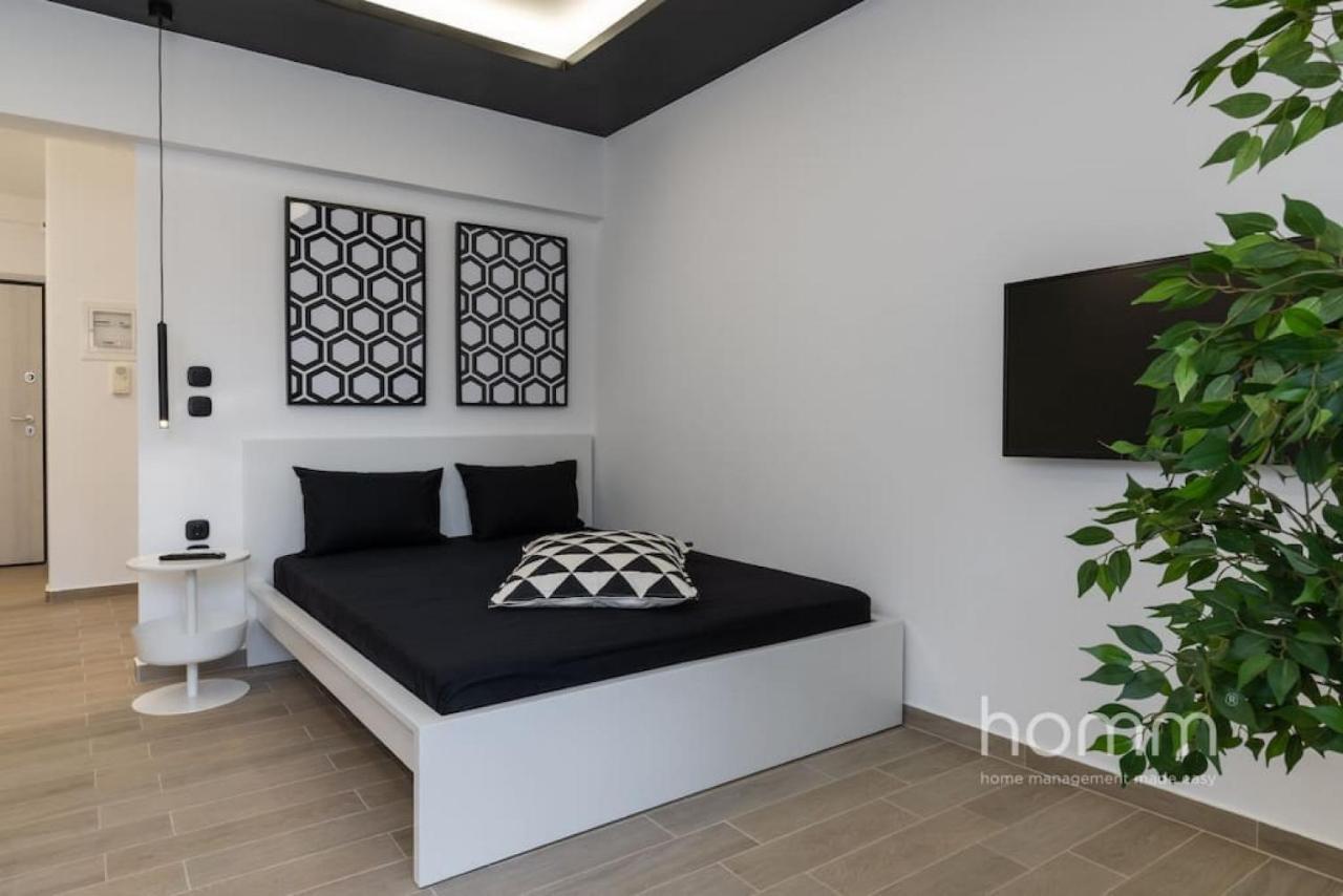 34Sqm Minimal Homm Apartment With Acropolis View Atenas Exterior foto